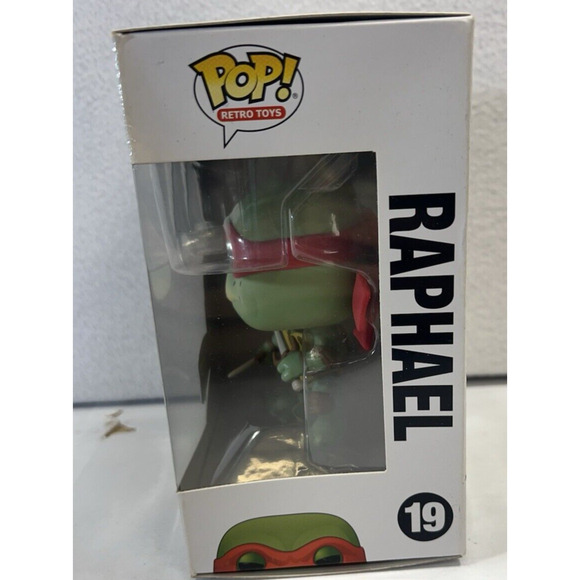 Funko POP! Retro‎ Toys Teenage Mutant Ninja Turtles Raphael #19 - Picture 2 of 5